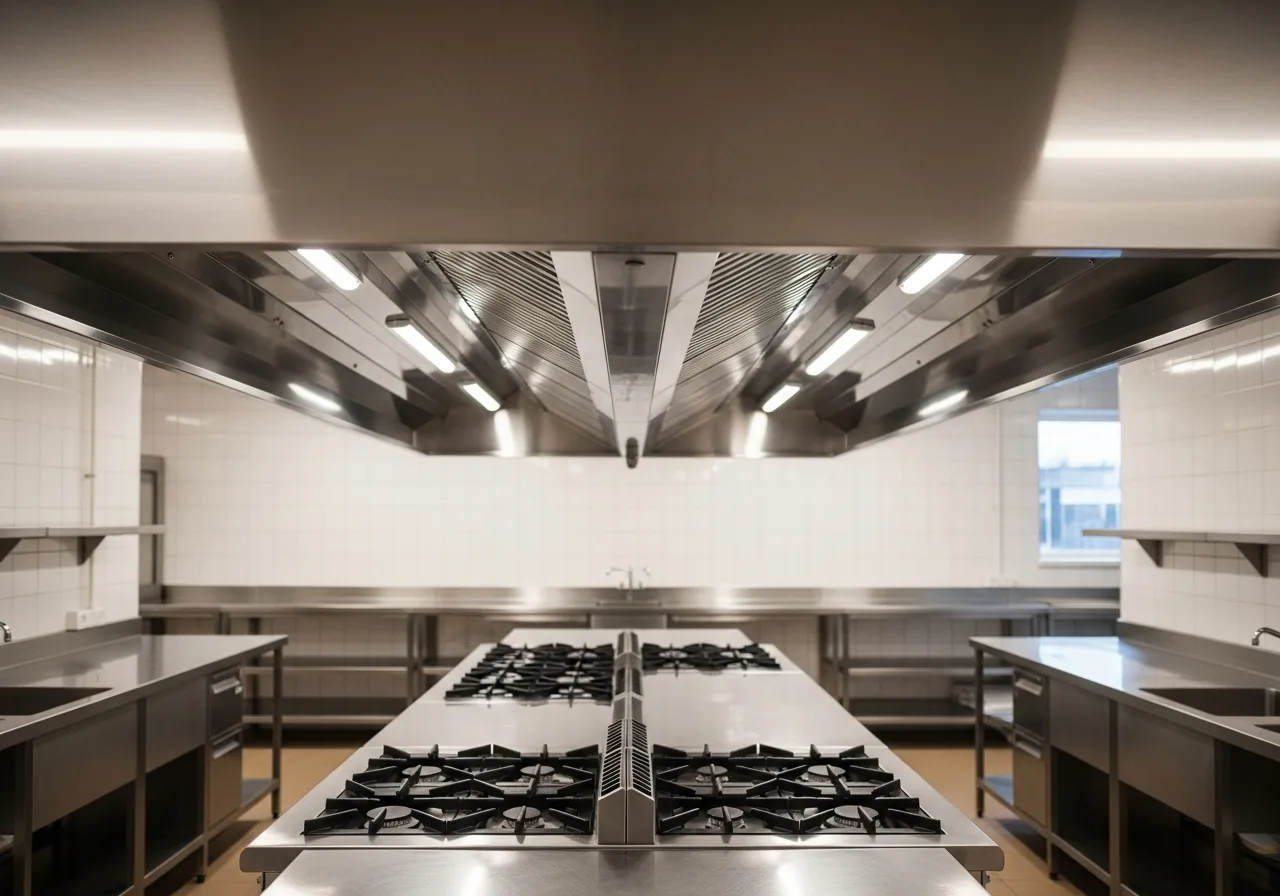 Commercial kitchen extract cleaning in Abbots Langley