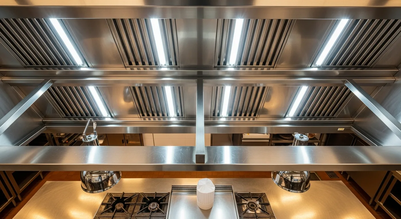 Commercial kitchen extract cleaning in Muswell Hill
